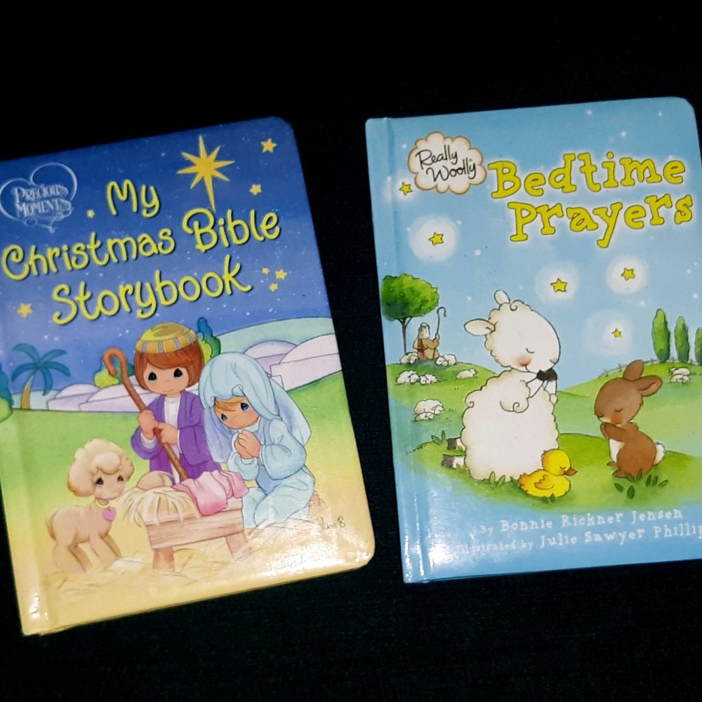 Precious Moments "Bedtime Prayers" & "My Christmas Bible"